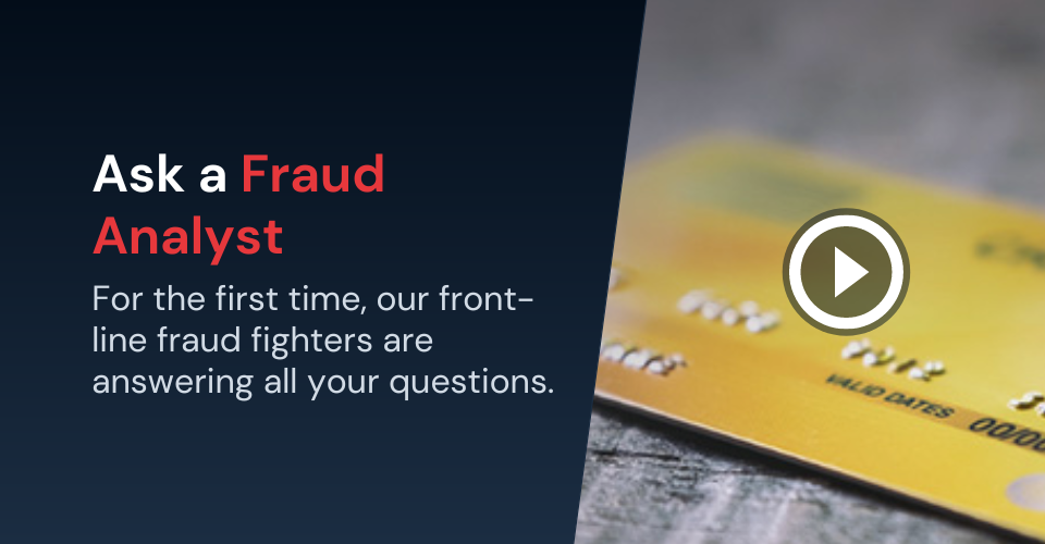 Ask a Fraud Analyst Webinar Template Image