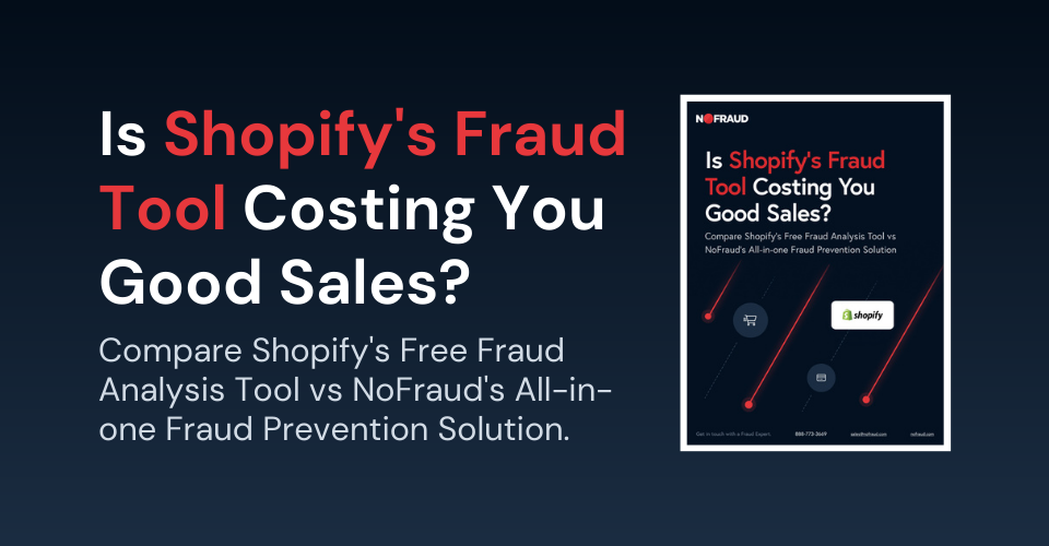 Shopify vs NoFraud Featured Image