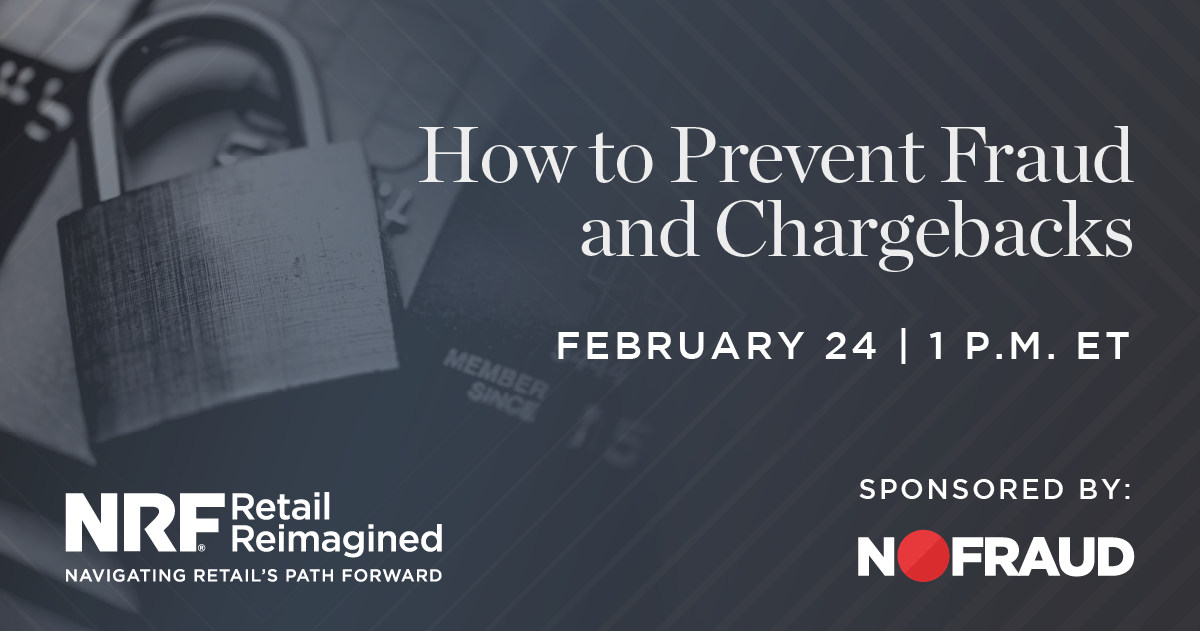 How to prevent fraud and chargebacks NRF