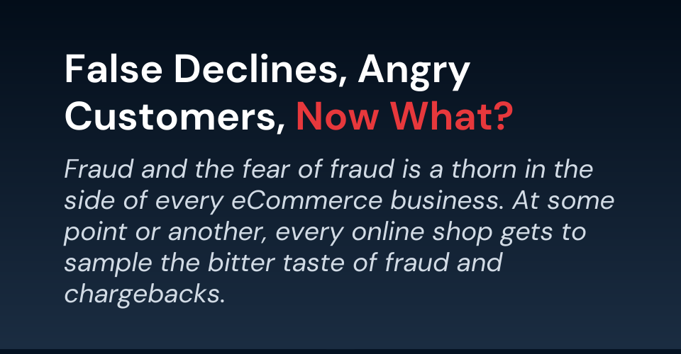 Angry Customers, Now What?